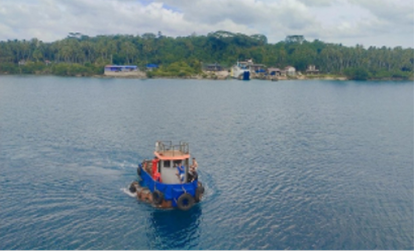 Mooring boat